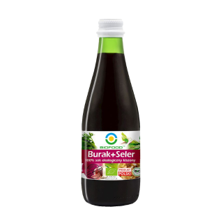 Organic beetroot and celery juice, gluten-free, 300 ml