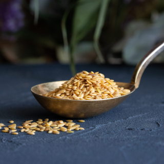 Organic golden flaxseed