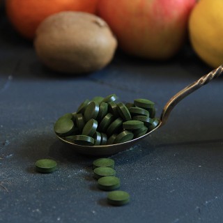 Mahe spirulina ja -klorella tabletid, 500 mg