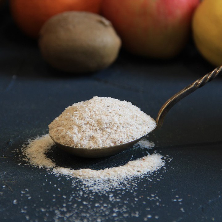 Purustatud mahe psülliumi kestad (psyllium husk)