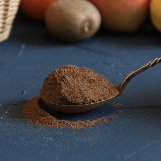 Organic acorn coffee, roasted