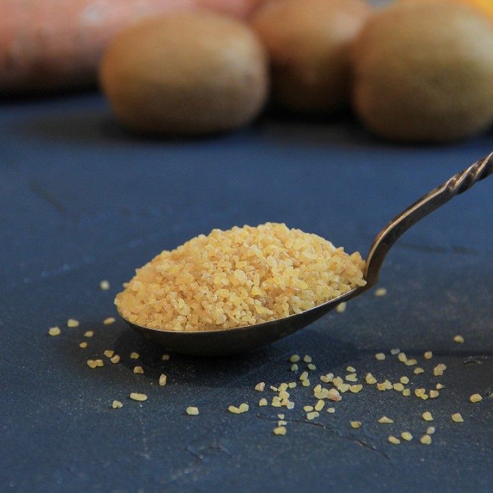 Organic bulgur wheat groats