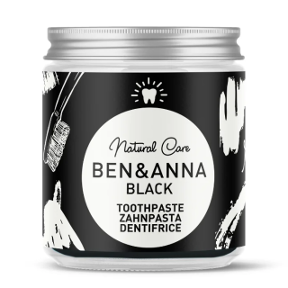 Looduslik fluorivaba valgendav hambapasta aktiivsöega Ben&amp;Anna, 100 ml