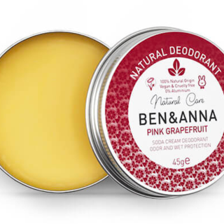 Looduslik kreem-deodorant Roosa greip Ben&amp;Anna, 45 g