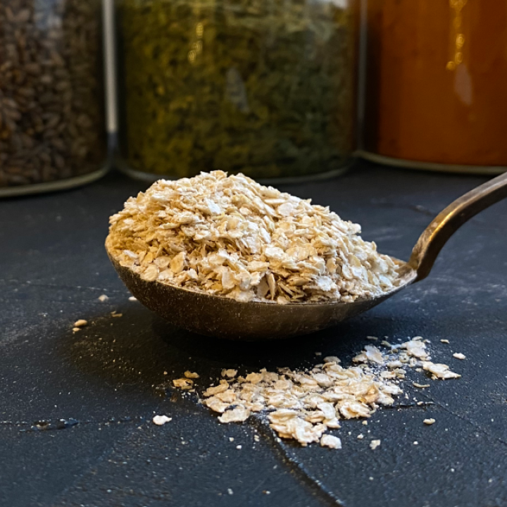Organic quinoa flakes