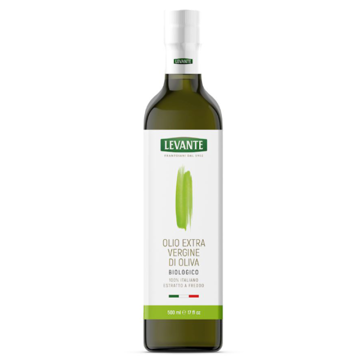Organic extra virgin olive oil LEVANTE, 500 ml