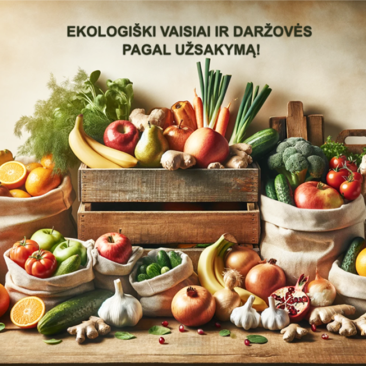 Organic fruit and vegetables made to order