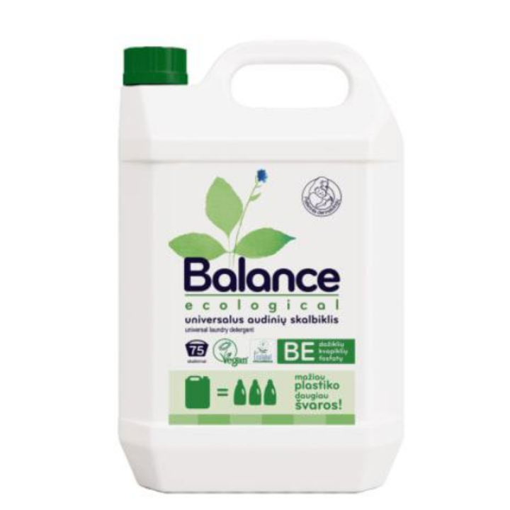 Экологическое жидкое средство для стирки Balance для всех типов тканей, 4,5 л