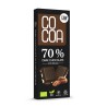 Tume pekaanipähklitega mahe šokolaad 70% Cocoa, 40 g