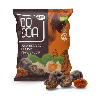Mahe inka marjad tumedas tooršokolaadis Cocoa, 70 g
