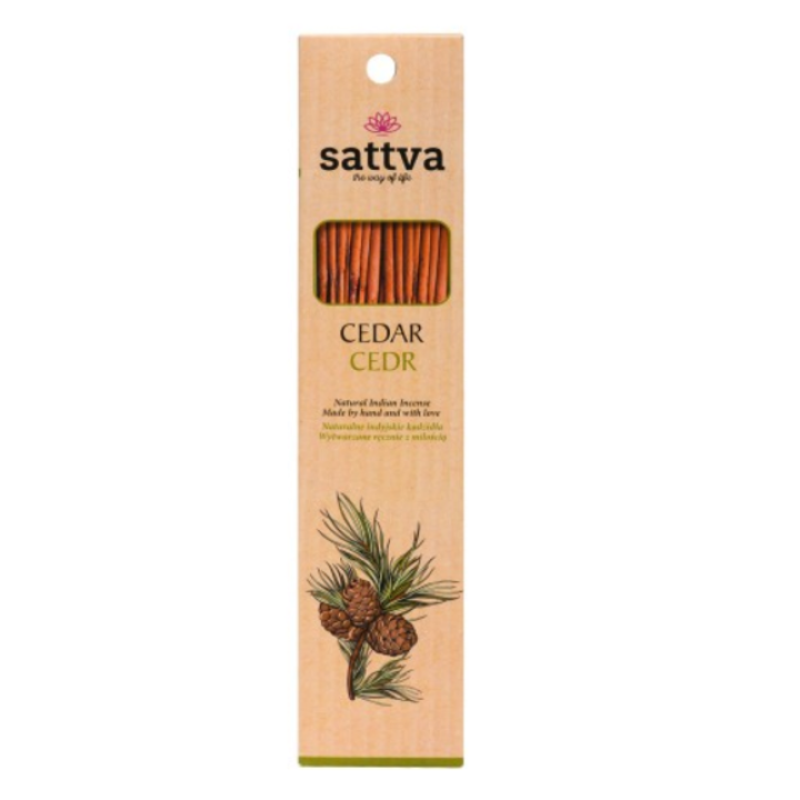 Natural Indian Insence KEDRAS (15 pcs.) 30 g Sattva