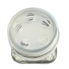 Klaasist maitseainepurk metallkaanega (suured augud), 120 ml