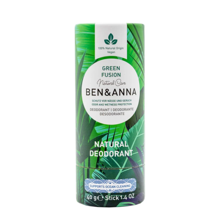 Карандаш-дезодорант NATURAL GREEN FUSION, 40 г, BEN &amp; ANNA