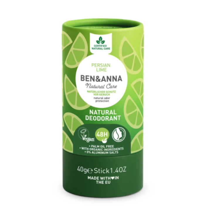 Naturaalne pulkdeodorant Persian Lime Ben&Anna, 40 g
