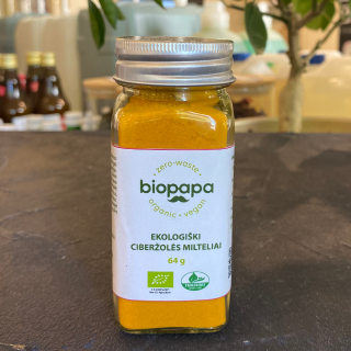 Mahe kurkumipulber Biopapa, 64 g