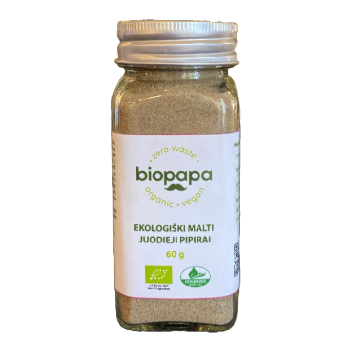 Mahe jahvatatud must pipar Biopapa, 60 g
