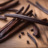 Organic vanilla pod