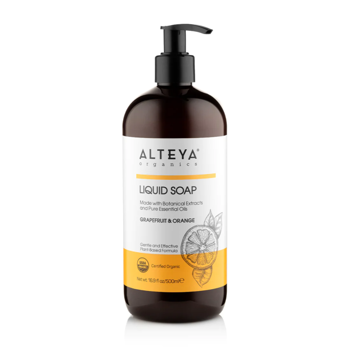 Mahe vedelseep greibi ja apelsini Alteya, 250 ml