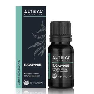 Organic Eucalyptus essential oil, 10 ml, ALTEYA
