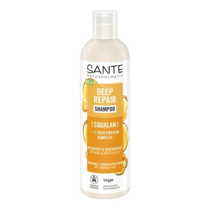 Looduslik taastav šampoon valkudega Sante, 250 ml