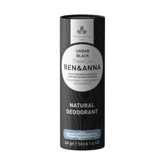 Naturaalne pulkdeodorant Urban Black Ben&amp;Anna, 40 g