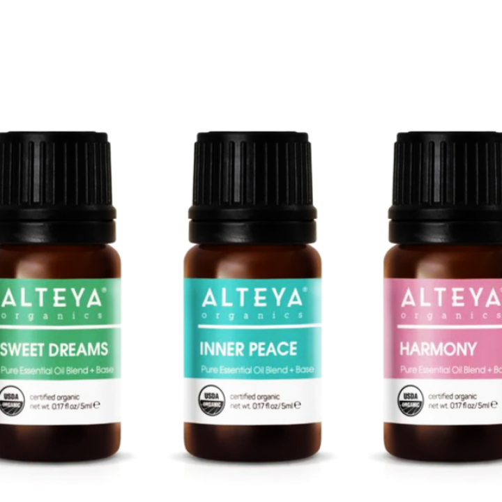 Mahe eeterlike õlide komplekt Pleasure Alteya,  3×5 ml