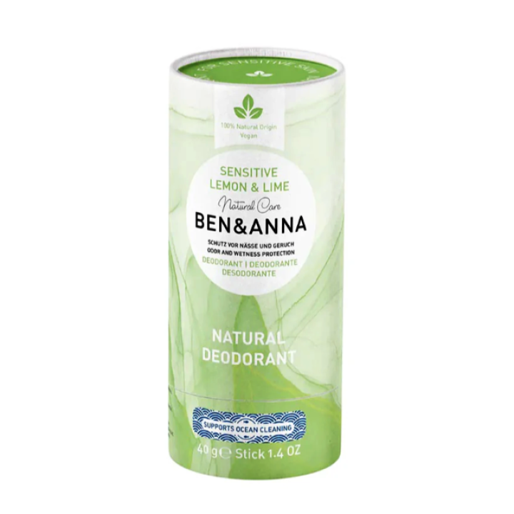 Pulkdeodorant tundlikule nahale Lemon&amp;Lime Ben&amp;Anna, 40 g