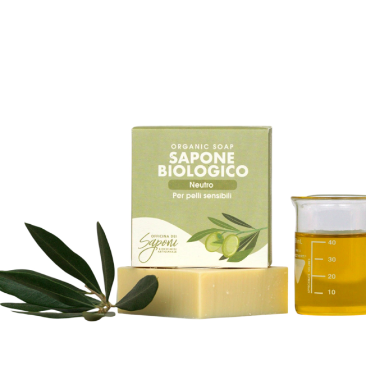 Organic soap Neutral, 100 g, Officina dei Saponi