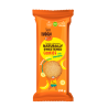 Organic biscuits with banana, sweetened with agave, 130 g, SUPER FUDGIO