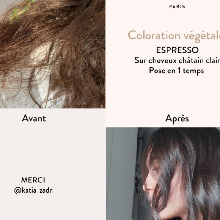 Organic hair colour Espresso
