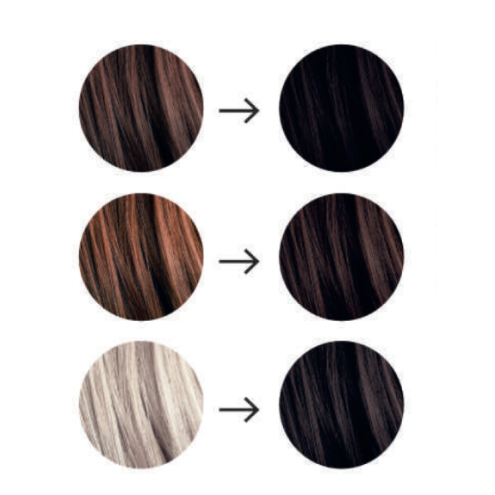Mahe juuksevärv Midnight Black
