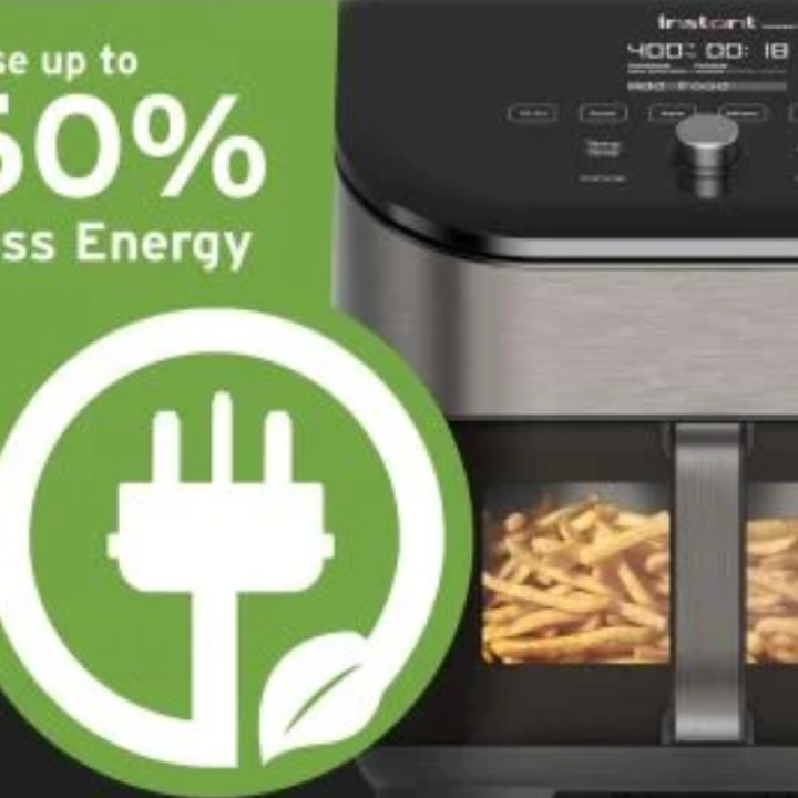 Instant Pot® Vortex® Plus 6QT nerūdijančio plieno oro gruzdintuvė su ClearCook ir OdorErase (5,7L)