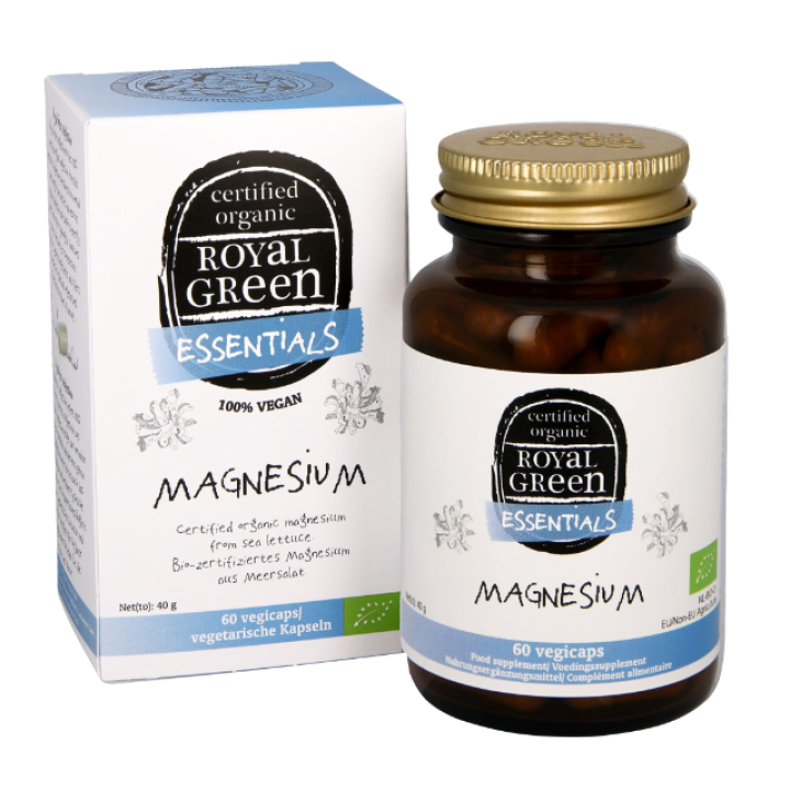 Organic Magnesium ROYAL GREEN, 60 capsules