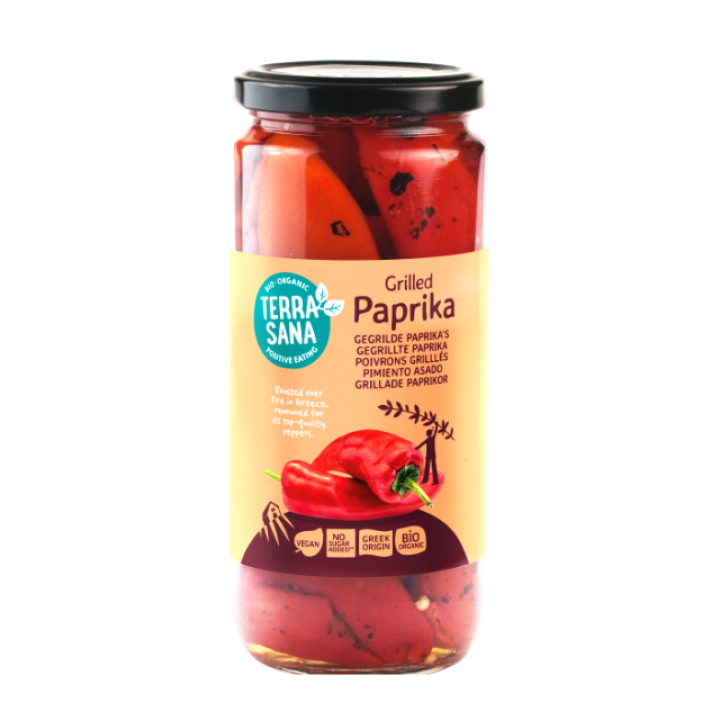 Grillitud mahe paprikad, 450 g