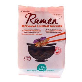 Mahe tatra ja shiitake seente Ramen nuudlid, 280 g (4 tk)