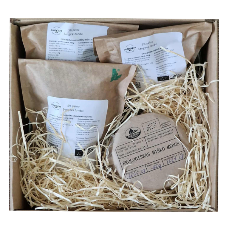 Подарочный набор "Органическая гармония меда и орехов"