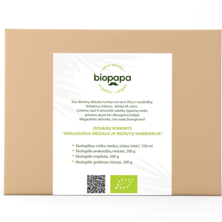 Gift set "Organic harmony of honey and nuts"