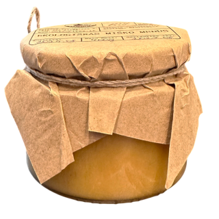 Organic forest honey "Uokso bites", 400 g