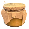 Organic forest honey "Uokso bites", 400 g