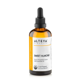 Organic sweet almond oil 100 ml, ALTEYA