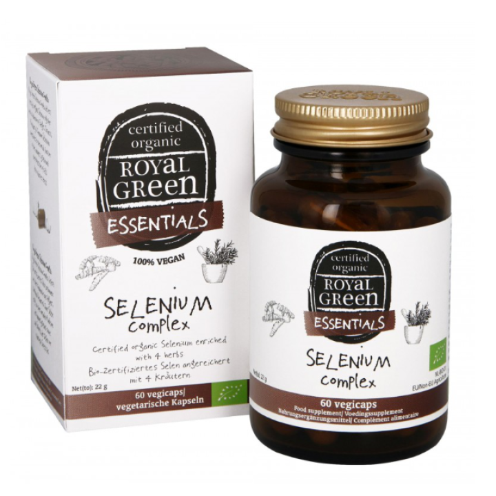 Mahe seleenikompleks Royal Green, 60 kapslit