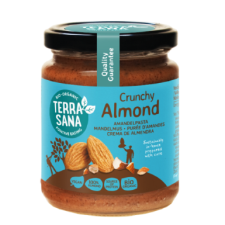 Organic white almond cream, 500 g, TERRASANA