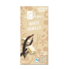 Organic white chocolate WHITE VANILLA, 80 g, Ichoc