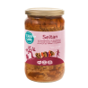 Organic seitan pieces in tamari sauce, 350 g, TERRASANA