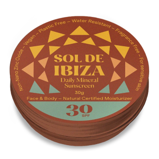SPF 30 Sunscreen for Face and Body, 30 g