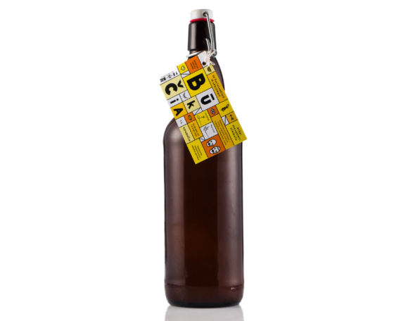 Kombucha 1L "Astelpaju ja apelsiniga"