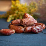 Dried organic dates without pits Deglet Nour