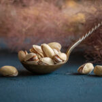 Roasted and salted organic pistachios