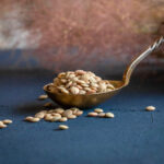 Organic green lentils