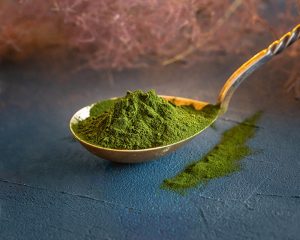 Organic chlorella powder